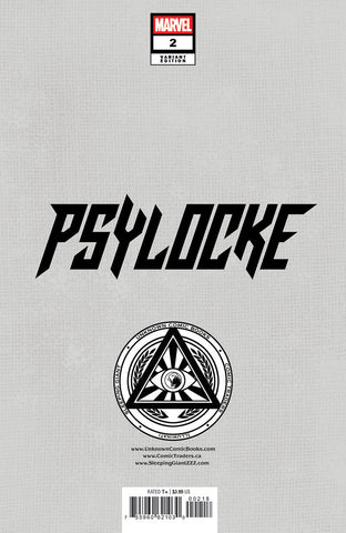 Psylocke #2 Unknown Comics Nathan Szerdy Exclusive Var (12/18/2024) (Online Only)