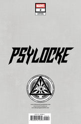 [Signed by Nathan Szerdy] Psylocke #2 Unknown Comics Nathan Szerdy Exclusive Virgin Var [IN STOCK] (ONLINE ORDER ONLY)