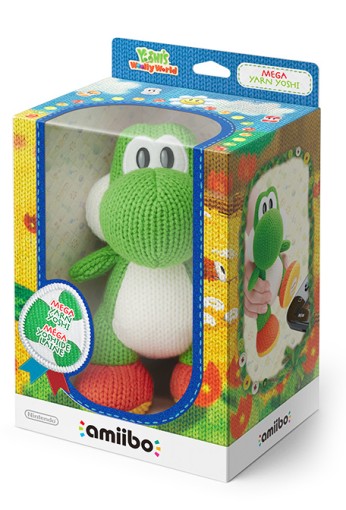 Mega Yarn Yoshi Amiibo: Yoshi's Wooly World Series [European Import] (Nintendo Switch) (ONLINE ORDER ONLY)