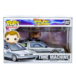 Batmobile/Time Machine PopShield Protectors (Online Order Only)