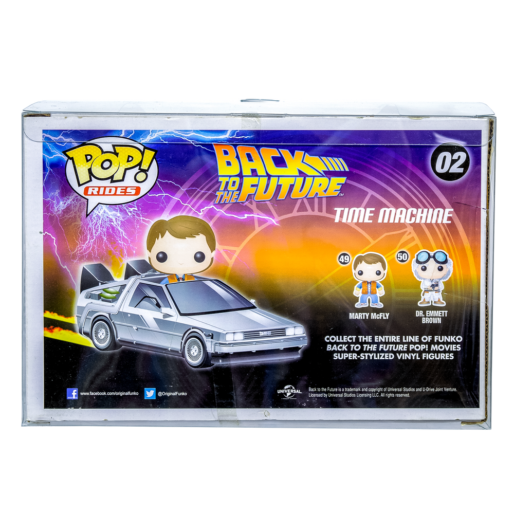 Batmobile/Time Machine PopShield Protectors (Online Order Only)