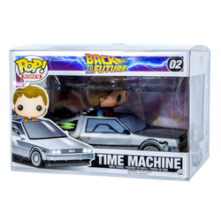 Batmobile/Time Machine PopShield Protectors (Online Order Only)