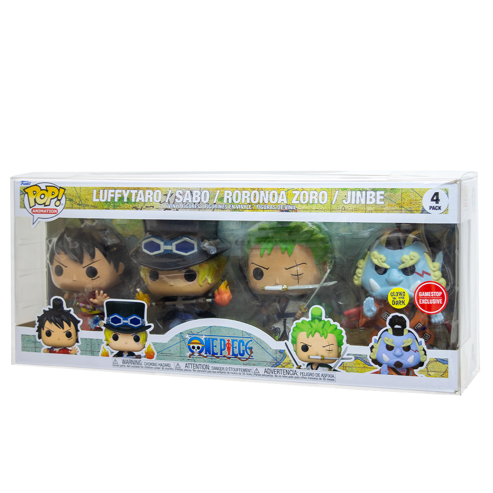 4-Pack Demon Slayer/One Piece PopShield Protector (ONLINE ORDER ONLY)
