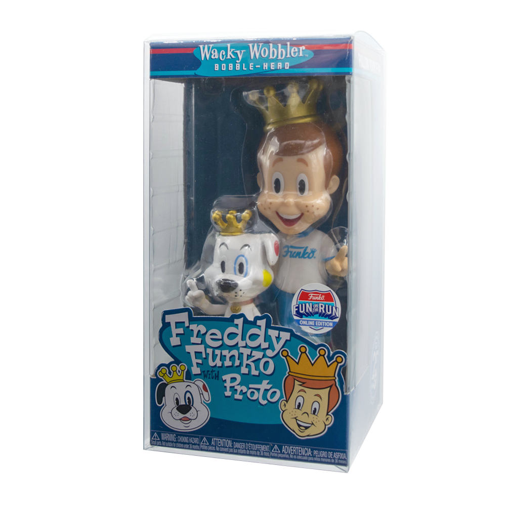 Wacky Wobbler Freddy Funko PopShield Protectors (Online Order Only)