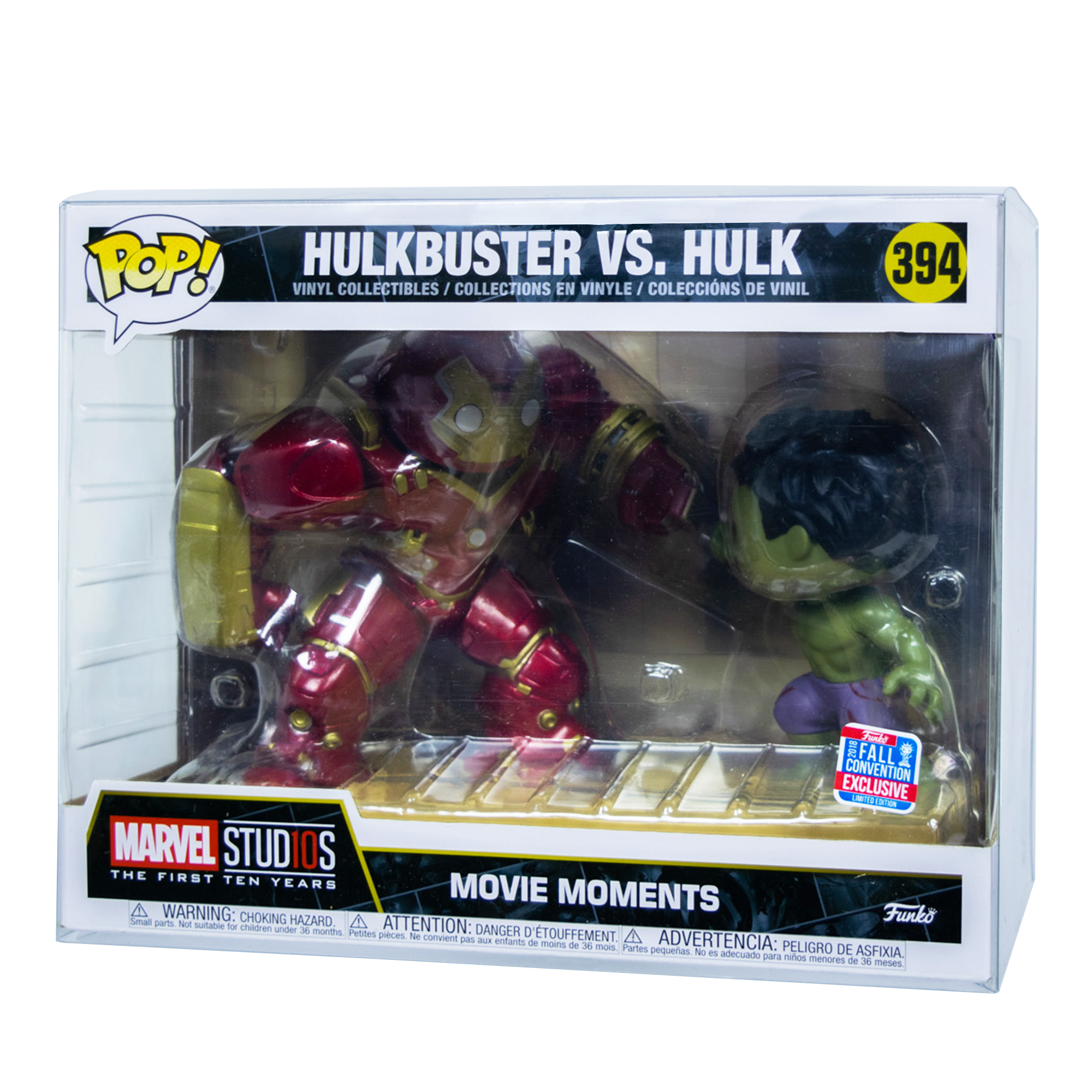 Hulk vs Hulkbuster Moments Protectors (Online Order Only)