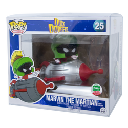 Rides Marvin the Martian with Rocket PopShield Protectors (Online Order Only)