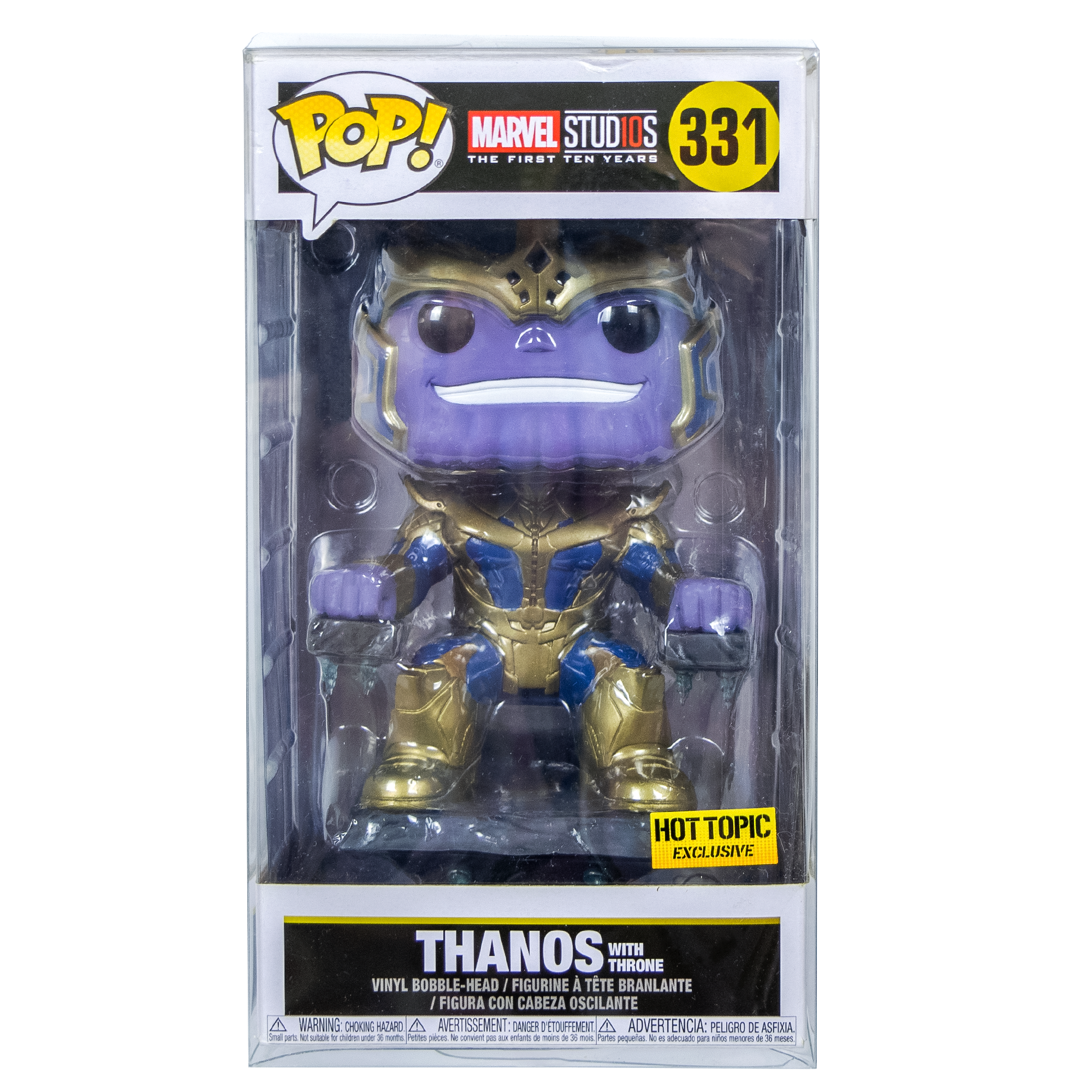 Thanos on Throne PopShield WHOLESALE (ONLINE ORDER ONLY)