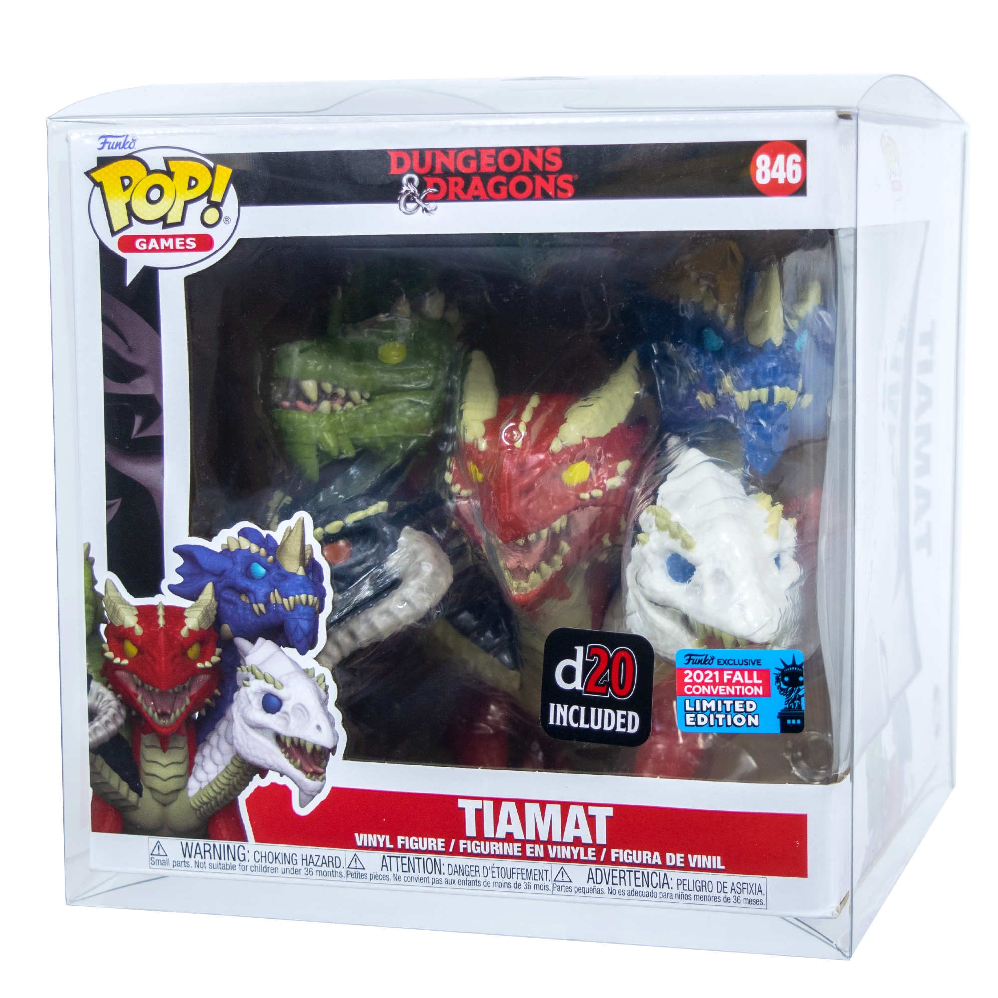 Dungeons & Dragons Tiamat PopShield Protector (ONLINE ORDER ONLY)