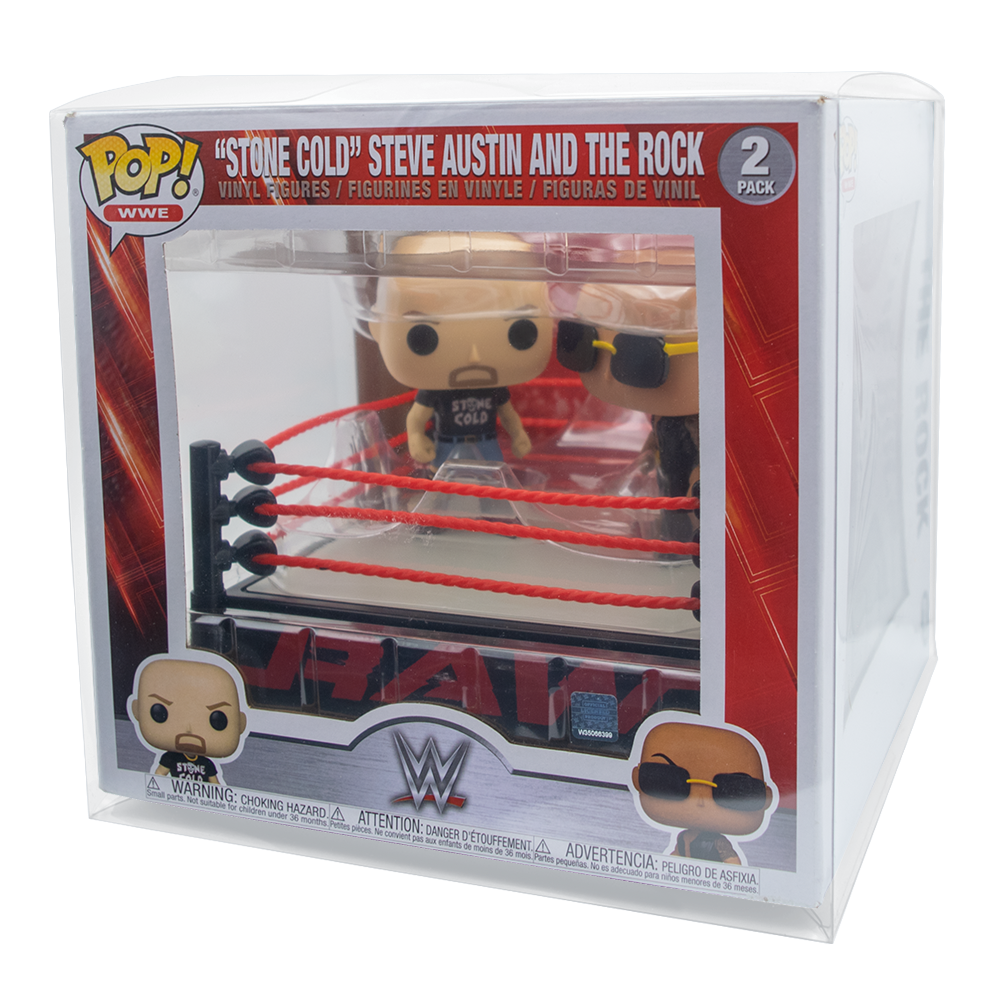 WWE Ring PopShield Protectors (Online Order Only)