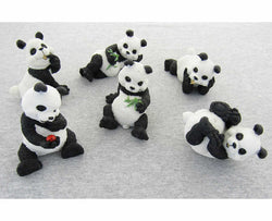 PTG5383 Panda Set Of 6 Pacific Trading (ONLINE ORDER ONLY)