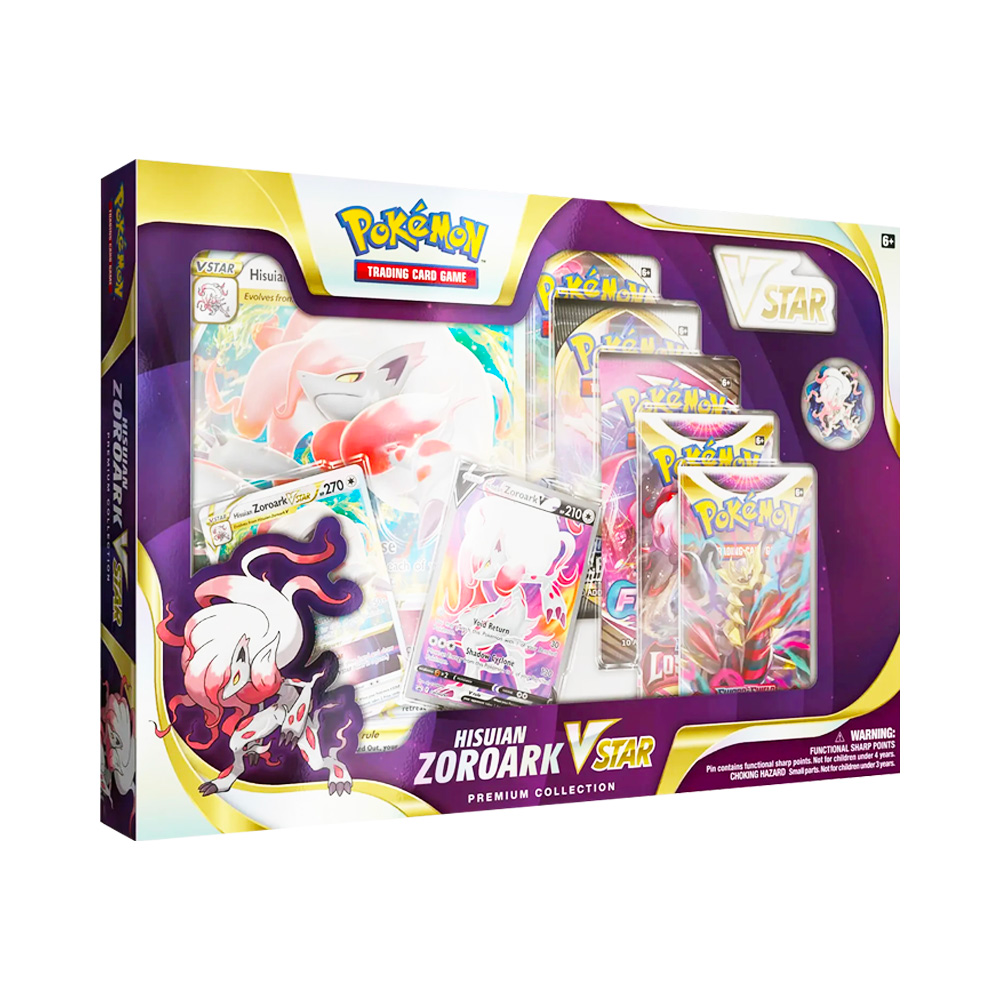 Pokemon Trading Card Game: Hisuian Zoroark VSTAR Premium Collection (ONLINE ORDER ONLY)