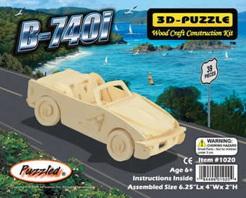PUZ1020 B-740I Small 3D Puzzle by Puzzled Inc (ONLINE ORDER ONLY)