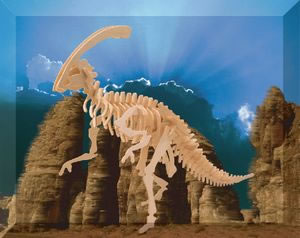 PUZ1209 Parasaurolophus 3D Wooden Puzzle by Puzzled Inc (ONLINE ORDER ONLY)