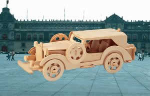 PUZ1216 V8 Model 3D Puzzle by Puzzled Inc (ONLINE ORDER ONLY)