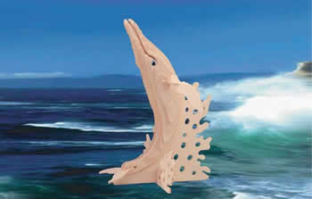 PUZ1224 Humpback 3D Puzzle by Puzzled Inc (ONLINE ORDER ONLY)