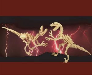 PUZ1235 Deinonychus 2 in 1 3D Wooden Puzzle by Puzzled Inc (ONLINE ORDER ONLY)