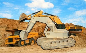 PUZ1307 Excavator Large 3D Puzzle by Puzzled Inc (ONLINE ORDER ONLY)