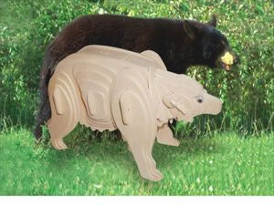 PUZ1315 Black Bear Large 3D Puzzle by Puzzled Inc (ONLINE ORDER ONLY)