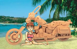 PUZ1417 Motorcycle 2 Large 3D Puzzle by Puzzled Inc (ONLINE ORDER ONLY)