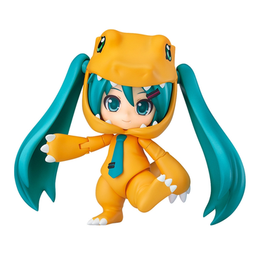 Nendoroid: Vocaloid - Hatsune Miku (Kigurumi Agumon Ver.) #1439 (ONLINE ORDER ONLY)