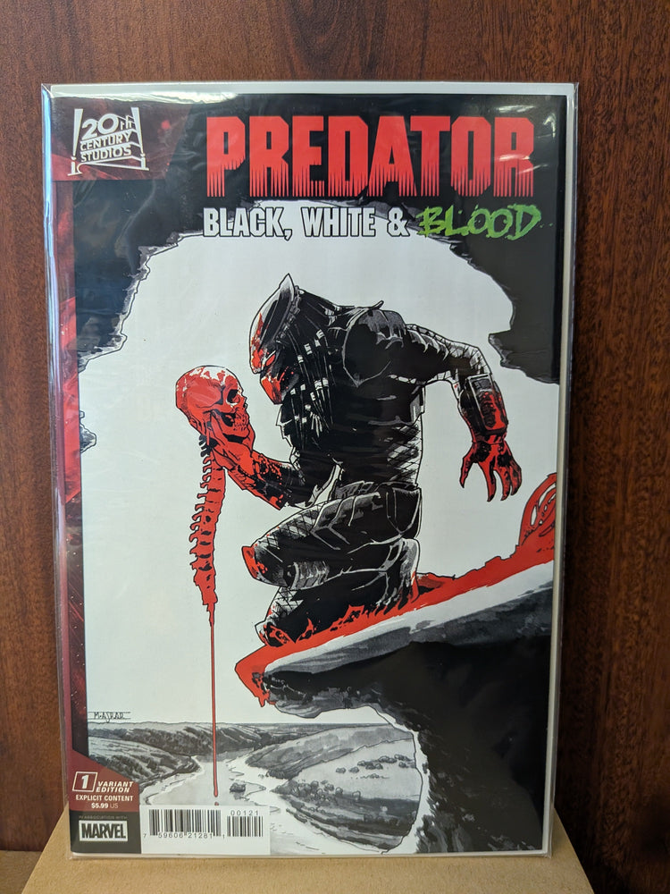 Predator: Black, White, and Blood #1 (Asrar Variant) (ONLINE ORDER ONLY)