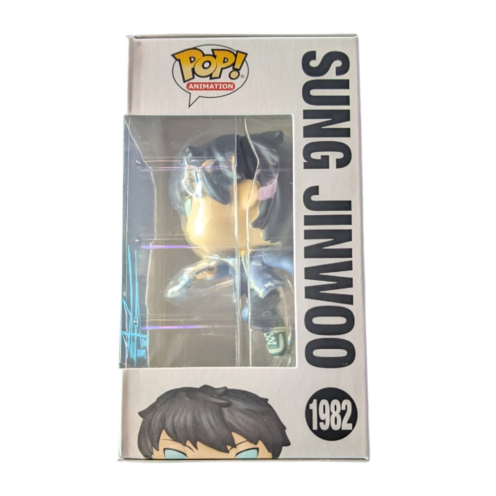 Solo Leveling Sung Jinwoo Signed Aleks Le Funko Pop! Vinyl Figure #1982 (ONLINE ORDER ONLY)