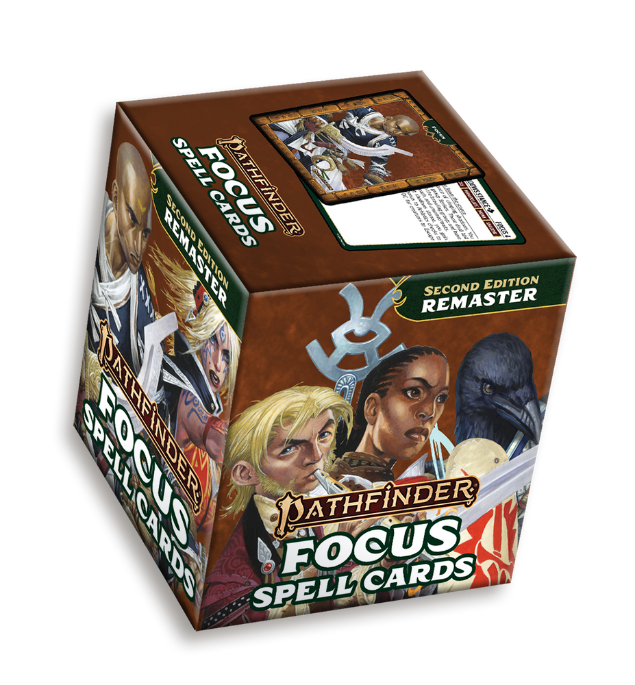 Pathfinder 2E: Spell Cards - Focus - Remastered (ONLINE ORDER ONLY)