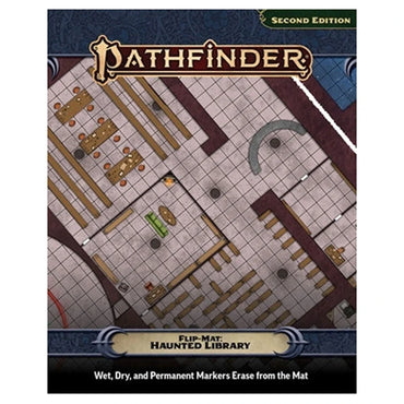 Pathfinder: Flip-Mat - Haunted Library (ONLINE ORDER ONLY)