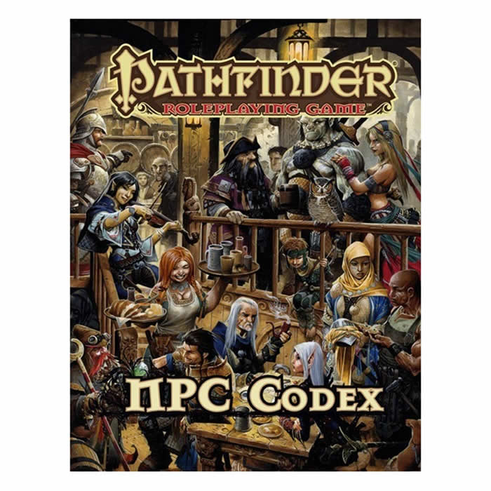 PZO1124 NPC Codex Supplement Pathfinder RPG Paizo Publishing (ONLINE ORDER ONLY)