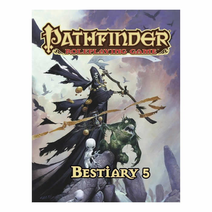 PZO1133 Bestiary 5 Supplement Pathfinder RPG Paizo Publishing (ONLINE ORDER ONLY)