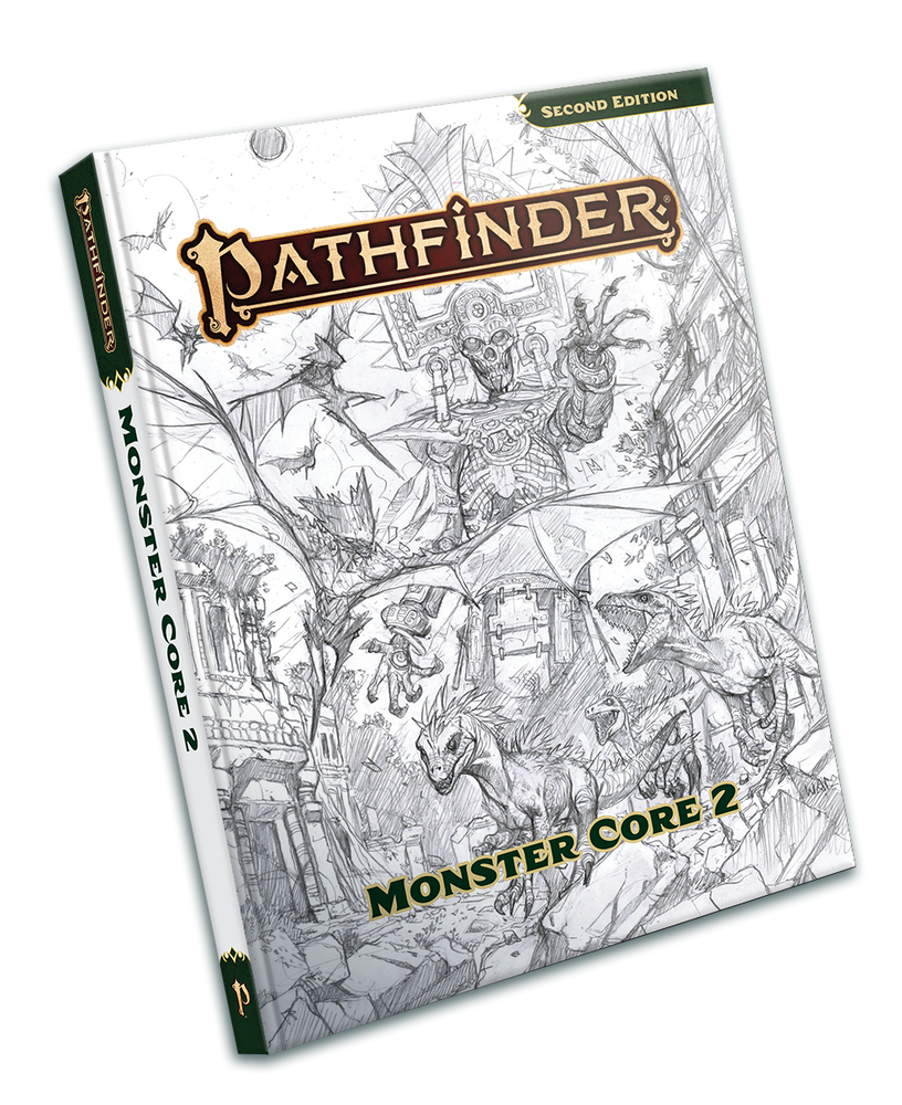 Pathfinder RPG: Monster Core 2 (Retailer Exclusive Cover Edition) (P2) (ONLINE ORDER ONLY)