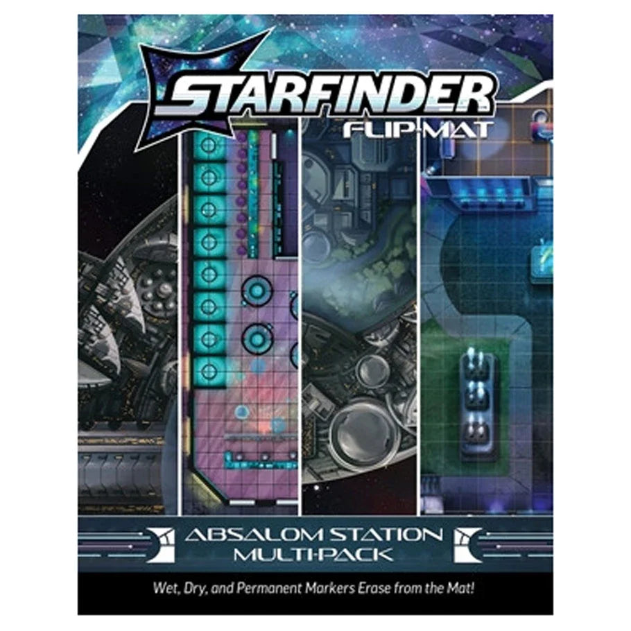 Starfinder: Flip-Mat - Absalom Station Multi-Pack (ONLINE ORDER ONLY)