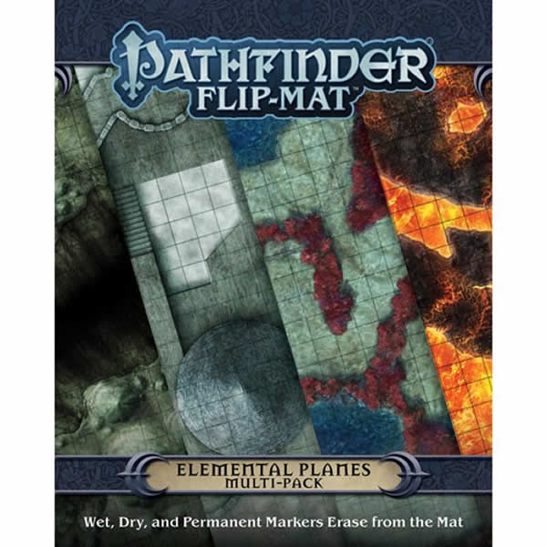 PZO30079 Elemental Planes Flip Mat Pathfinder Map Paizo (ONLINE ORDER ONLY)