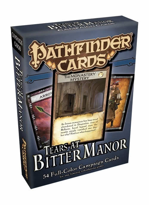 PZO3038 Tears at Bitter Manor Module Deck GameMastery Pathfinder RPG (ONLINE ORDER ONLY)