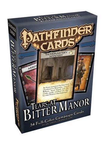 PZO3038 Tears at Bitter Manor Module Deck GameMastery Pathfinder RPG (ONLINE ORDER ONLY)