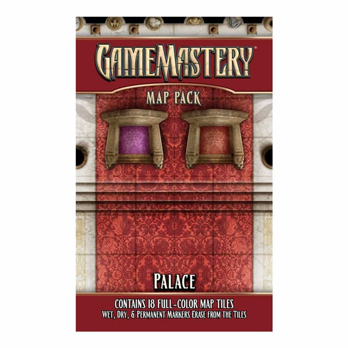 PZO4035 Palace Map Pack Gamemastery Paizo Publishing (ONLINE ORDER ONLY)