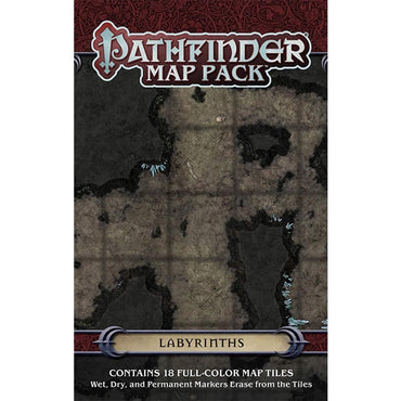 PZO4063 Labyrinths Pathfinder Map Pack Paizo (ONLINE ORDER ONLY)