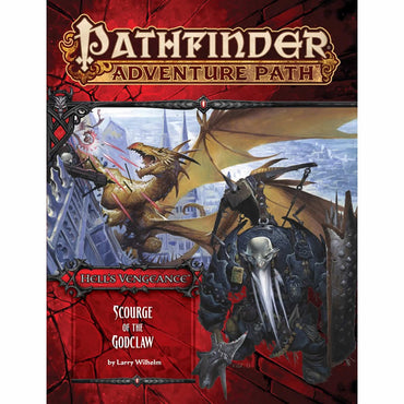 PZO90107 Scourge Of The Godclaw Hells Vengeance Pathfinder Adventure Path No.107 Paizo (ONLINE ORDER ONLY)