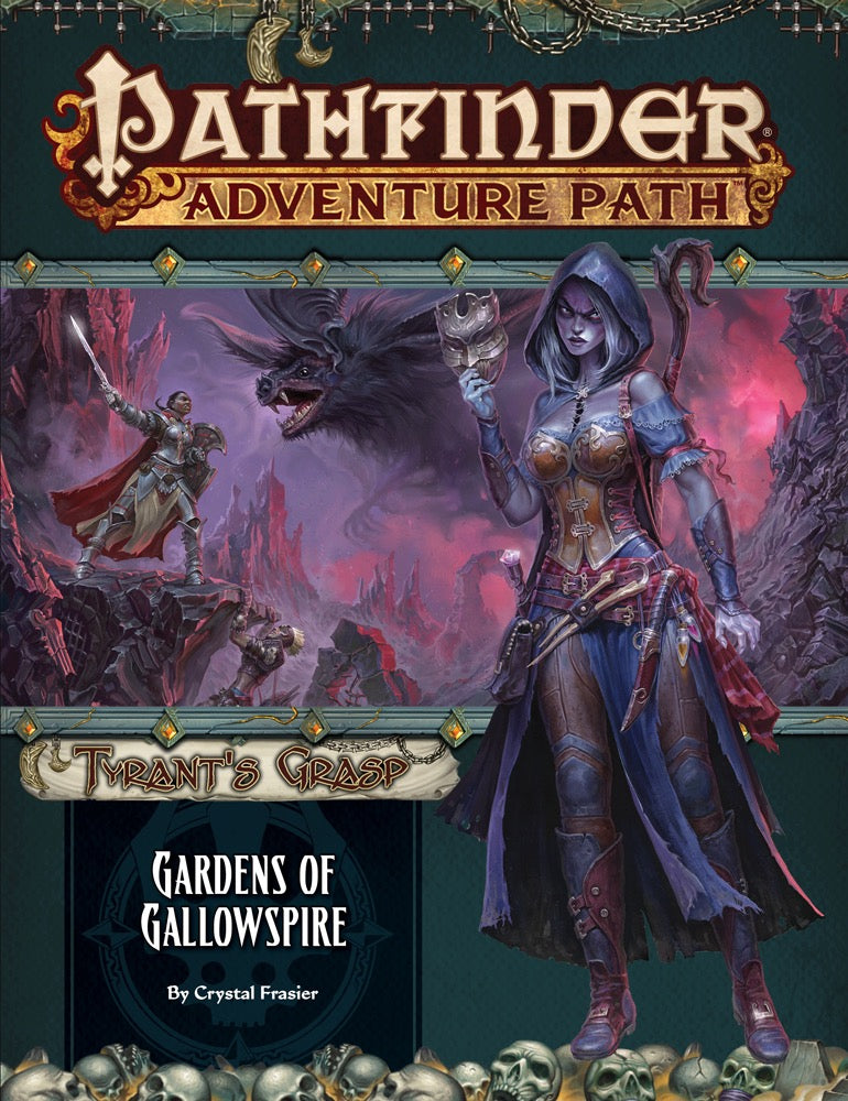 Pathfinder: Adventure Path - Tyrant's Grasp - Gardens of Gallowspire (4 of 6) (ONLINE ORDER ONLY)