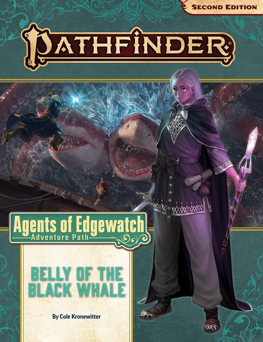 Pathfinder: Adventure Path - Agents of Edgewatch - Belly of the Black Whale (5 of 6) (ONLINE ORDER ONLY)
