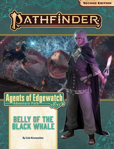 Pathfinder: Adventure Path - Agents of Edgewatch - Belly of the Black Whale (5 of 6) (ONLINE ORDER ONLY)