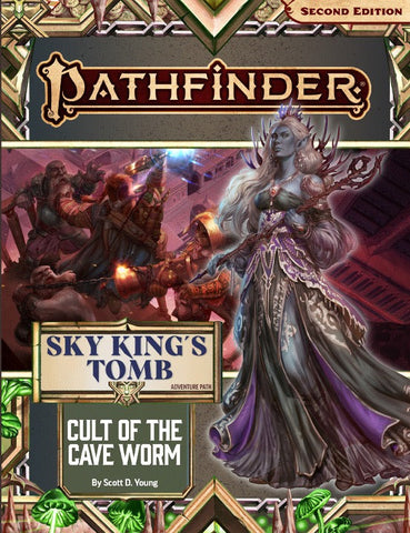 Pathfinder: Adventure Path - Sky King’s Tomb - Cult of the Cave Worm (2 of 3) (ONLINE ORDER ONLY)