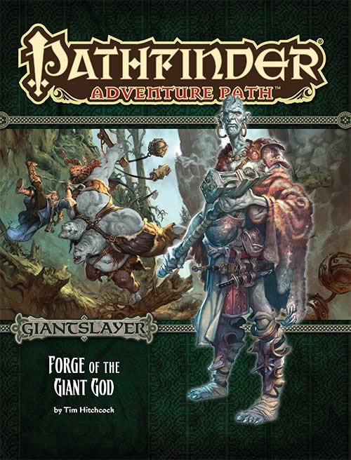 PZO9093 Pathfinder Forge Of The Giant God Role Playing Supplement Paizo (ONLINE ORDER ONLY)