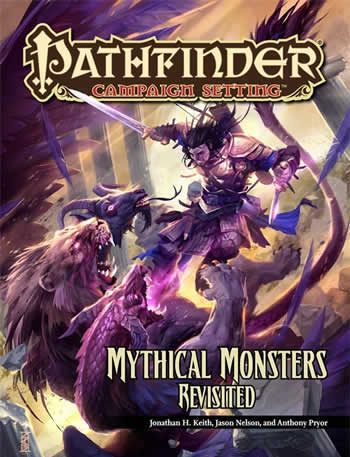 PZO9241 Mythical Monsters Pathfinder Campaign Setting by Paizo (ONLINE ORDER ONLY)