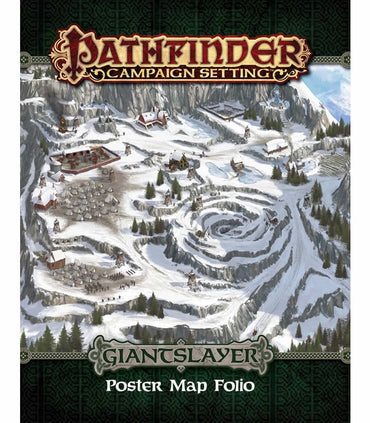 PZO9282 Giantslayer Poster Map Folio Pathfinder Campaign Setting Paizo Publishing (ONLINE ORDER ONLY)