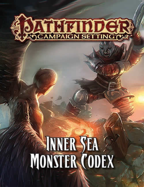 PZO9283 Pathfinder Inner Sea Monster Codex Role Playing Aid Paizo (ONLINE ORDER ONLY)