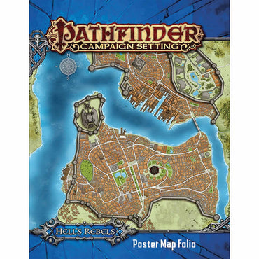 PZO9288 Hells Rebels Poster Map Folio Pathfinder Campaign Setting Paizo (ONLINE ORDER ONLY)