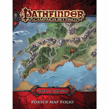 PZO9294 Hells Vengeance Poster Map Folio Pathfinder Campaign Setting RPG Paizo (ONLINE ORDER ONLY)