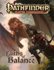 PZO9418 Faiths of Balance Pathfinder Player Companion Paizo Publishing (ONLINE ORDER ONLY)