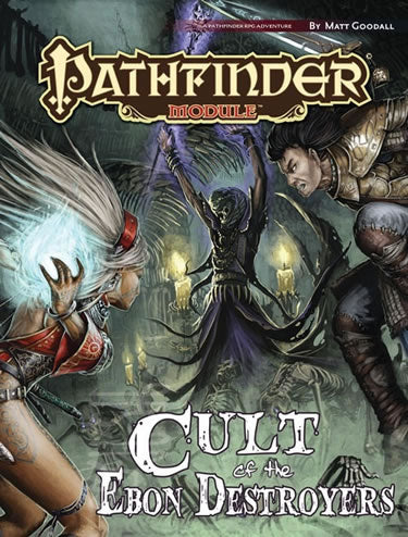 PZO9529 Cult of the Ebon Destroyers Module Pathfinder RPG by Paizo (ONLINE ORDER ONLY)